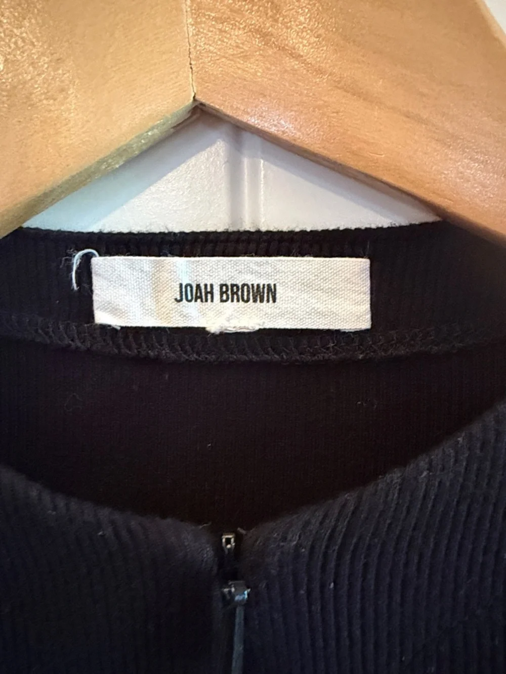 Joah Brown Women's Invisible Zip Up Top S/M - Picture 3 of 8